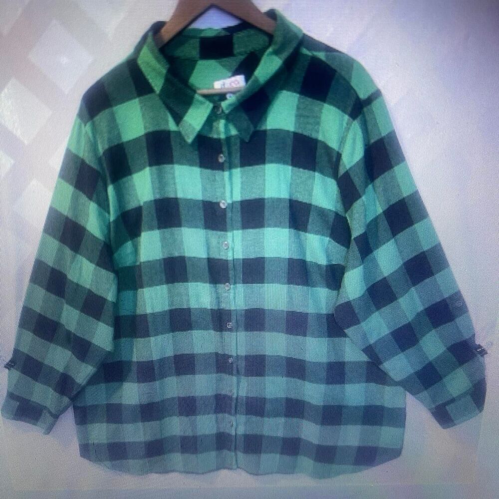 Denim-co Women's Green Shirt